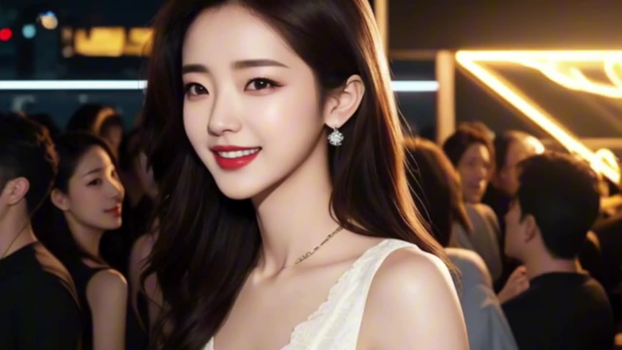 [4K] AI Lookbook - Yoona 윤아 at the Party! ❤️