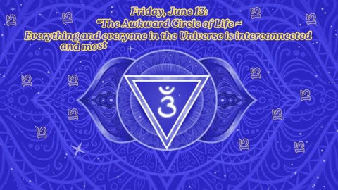 The Crook of Life! ~ Numerology @ a Glance for Friday, June 13, 2025