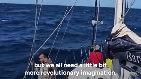Greta Thunberg seen on board ‘Freedom Flotilla’ ship as she is set to head to Gaza