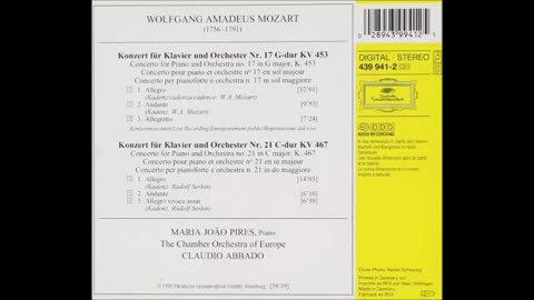 Piano Concerto No. 21 (Elvira Madigan) by Mozart reviewed by Colin Lawson April 1999