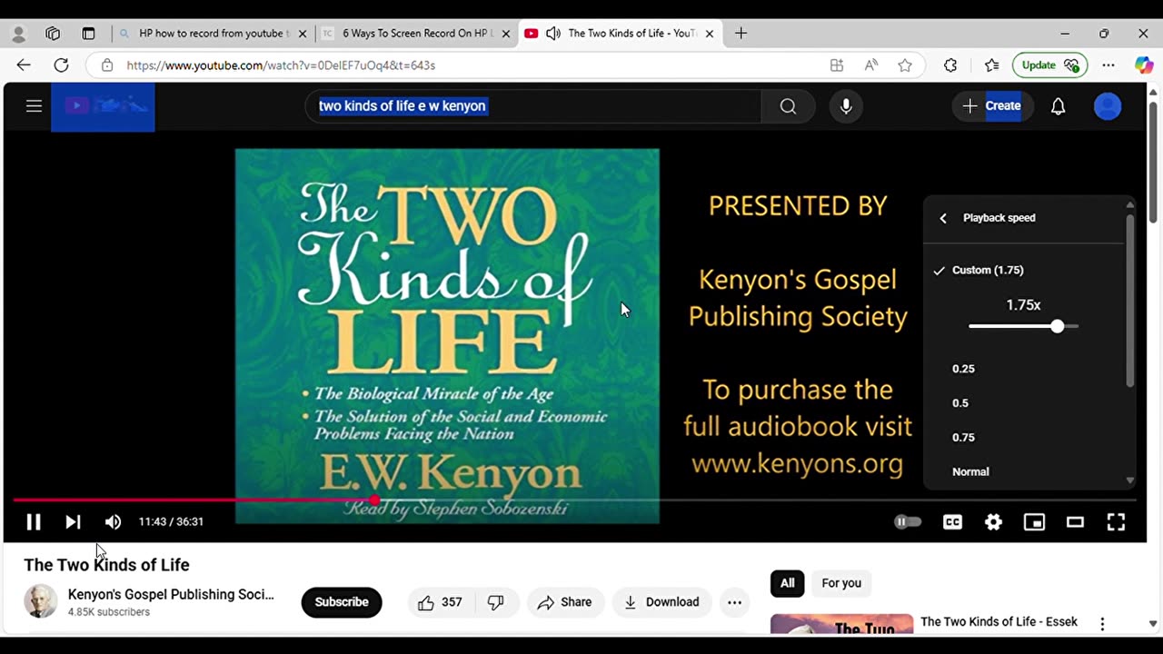 2 Kinds of Life Zpe EW Kenyon