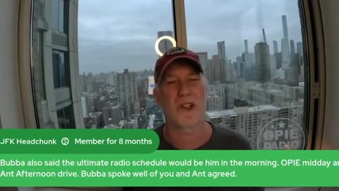 Opie is not impressed with Anthony’s AM radio job! Thanks God he doesnt see Ant! “Garbage!”