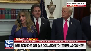 DELL after donating $6.25 billion directly into investment accounts for 25 million US children: