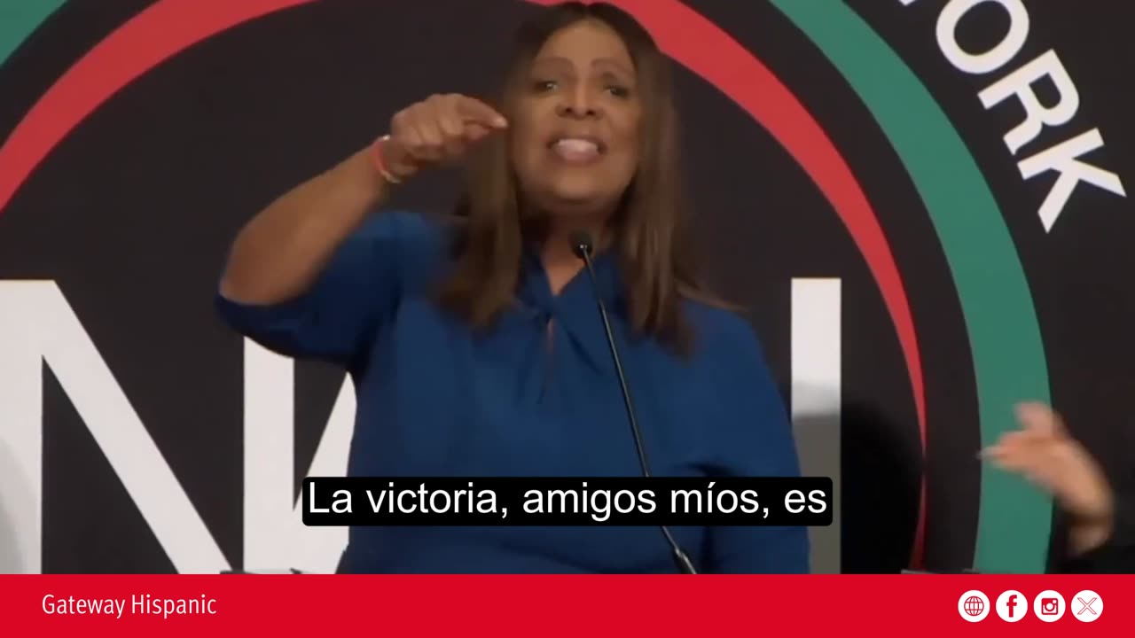 Letitia James is absolutely losing her mind