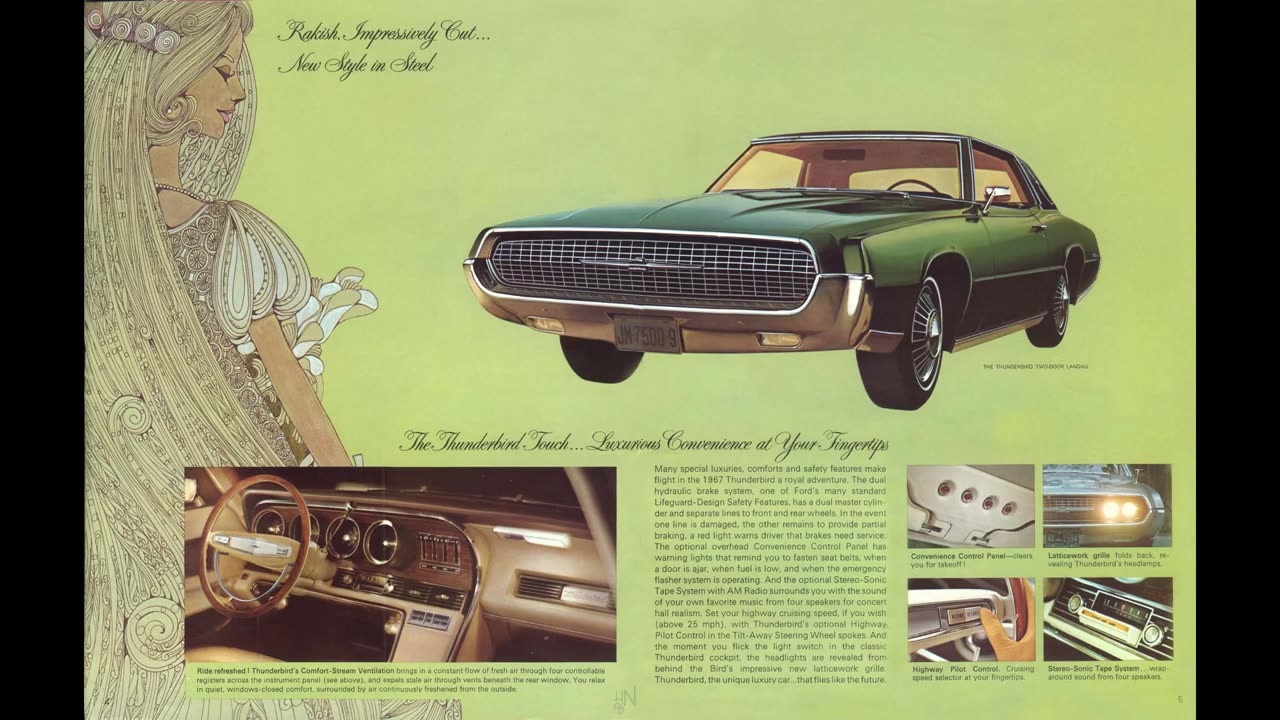 1967 Ford Thunderbird catalog