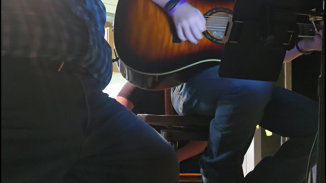 12 Year old Garrett doing "Nose to the Grindstone"