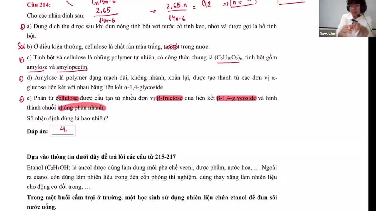 HÓA BUỔI 22 : LUYỆN ĐỀ