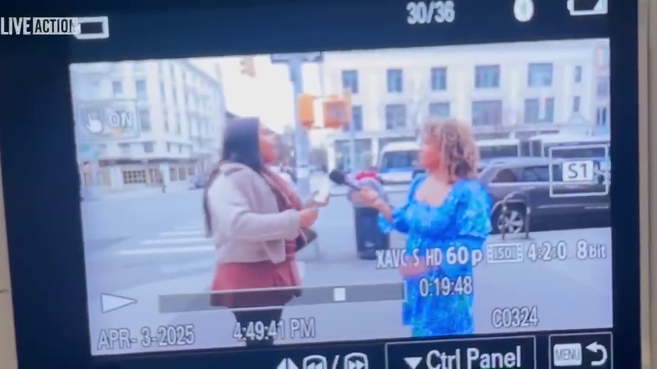 Pro-life journalist beaten and assaulted during a street interview by a pro-abortion activist
