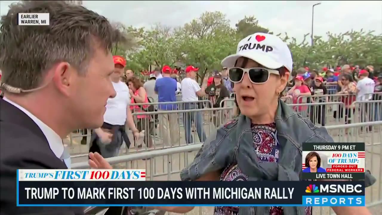 MSNBC: “Are you prepared to pay higher prices for goods?” TRUMP VOTER: “I’ve been paying"