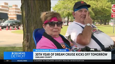 Annual Woodward Dream Cruise in Metro Detroit kicks off this weekend
