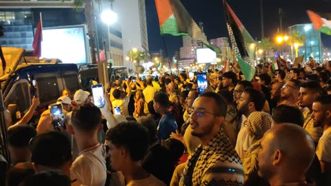 مسيرة شعبية بطنجة دعما لفلسطين ومن أجل وقف الإبادة الجماعية 18 08 2025 اطلقوا سراح رضوان