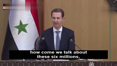 Bashar al-Assad There Is No Proof 6 Million Jews Were Killed
