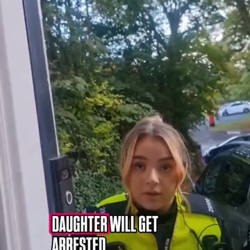 UK police threaten to arrest a child because she viewed a social media post.