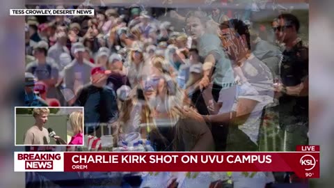 Charlie Kirk shot dead !