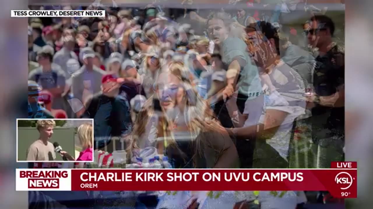 Charlie Kirk shot dead !
