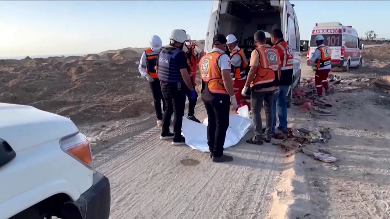 Killing of Gaza aid workers 'a crime': Red Crescent president