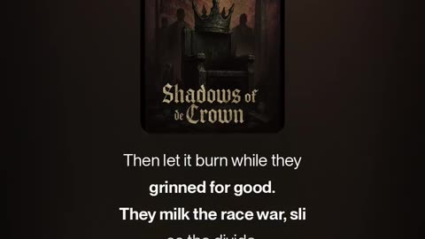 🧠 SHADOWS OF THE CROWN Target: Barack & Michelle Obama