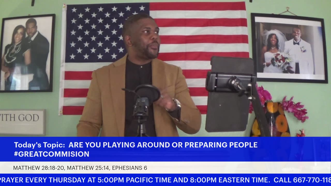 Are You Playing Around Or Preparing People #GreatCommission