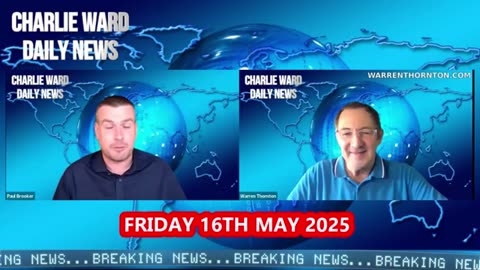 Charlie Ward SHOCK DISCOVERY 5.16.25 - An Emergency Reset Coming