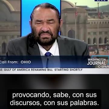 This caller UNLEASHED on Rep Al Green