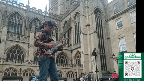 Jazz Nano Street Edition: Busking in Brighton/Hove, England: 2025 Tour in UK