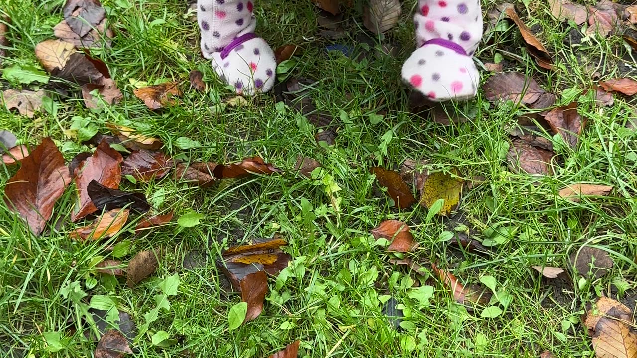 Baby Kayla Garden Crawl — Tiny Workout & Exploration Time!