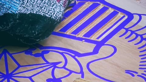 Hand carving pilot wings - October 2024