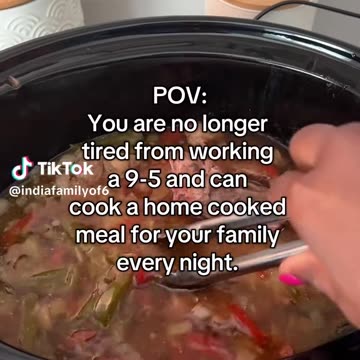 POV: you are no longer tired from a 9 to 5