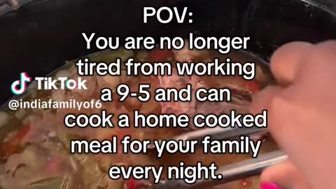 POV: you are no longer tired from a 9 to 5