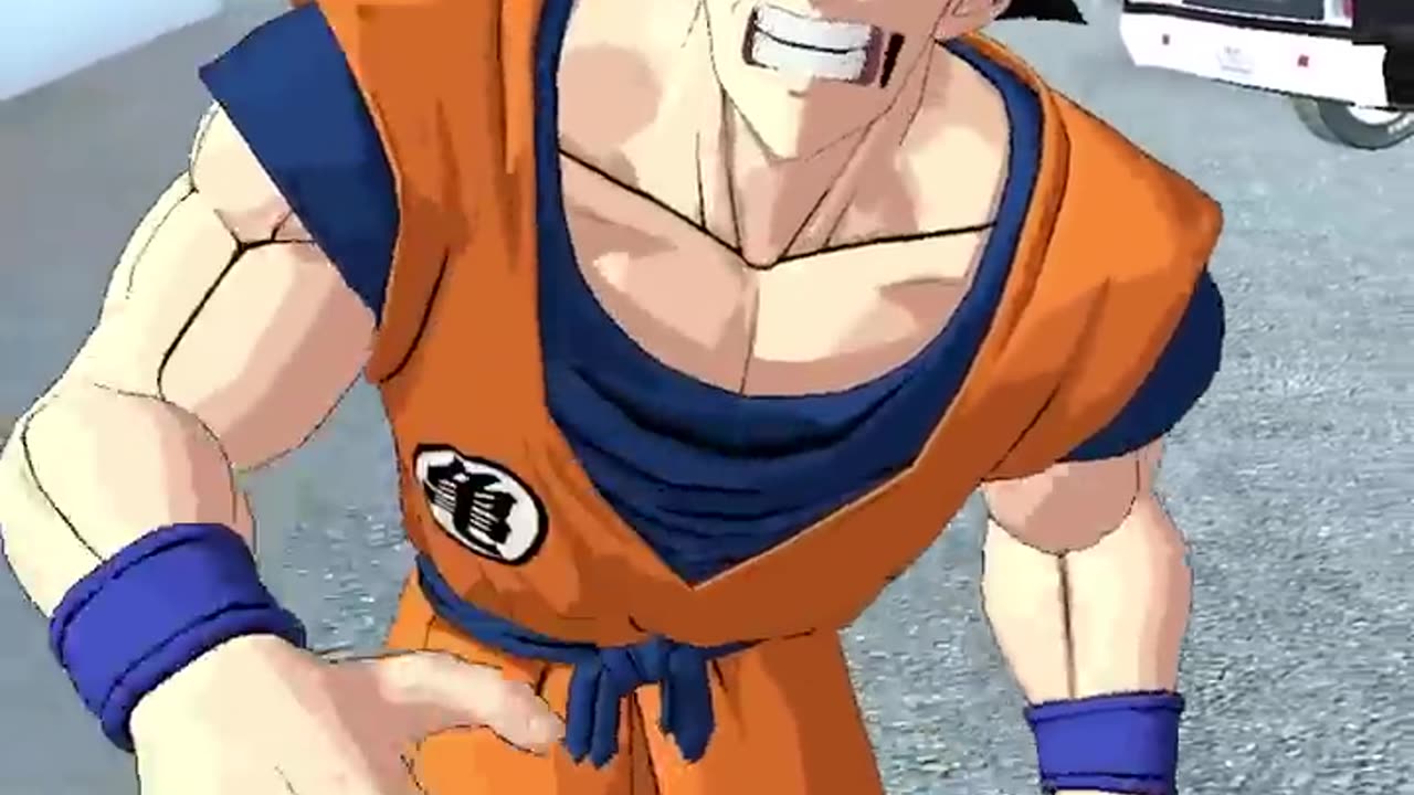 Goku vs Vegeta at McDonald's 🍟💥 | Anime Battle Gets Weird! #shorts