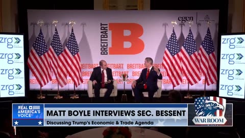 WATCH: Matt Boyle Interviews Treasury Secretary Scott Bessent
