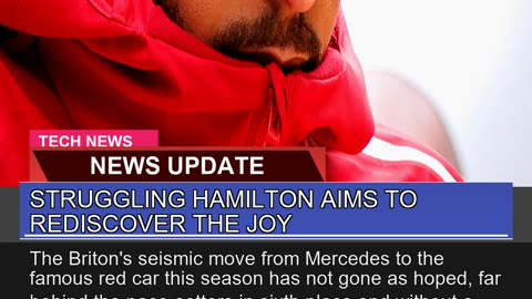 Struggling Hamilton Aims to Rediscover the Joy
