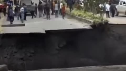 Sumatra Island Bridge Collapse