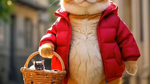 Orange Cat Crazy # Cat AI Video # Cat Chef Puff # Cat Meme Theater # Cat Daily