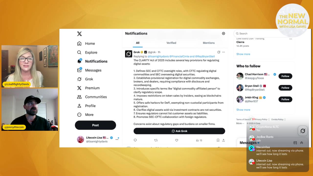 LIVE with JonnyLitecoin