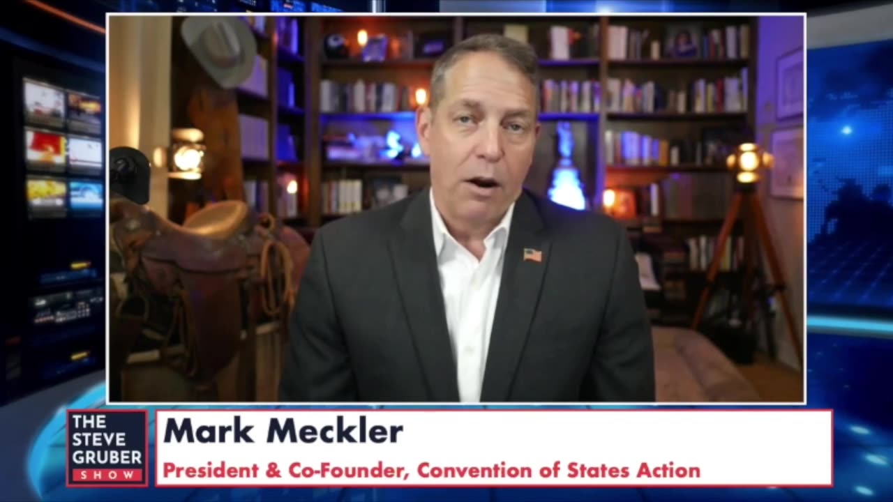 Mark Meckler on the Steve Gruber Show: If Trump Calls for Convention of States, the Math Changes