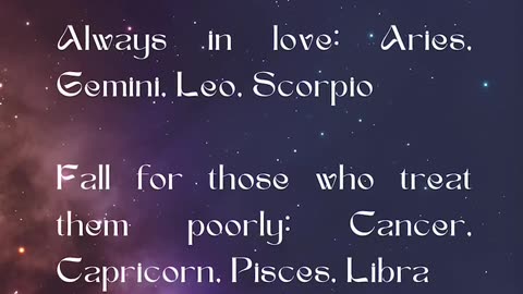 Zodiac signs and love ❤️