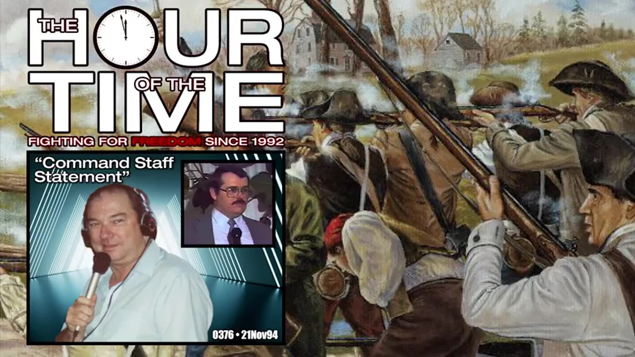 The HOUR of the TIME #0376 Command Staff Statement