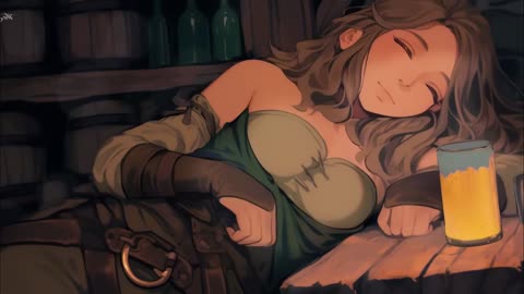 Relaxing Medieval Music & Rain Sounds - Relaxing