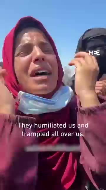 ‘They humiliated us’： Palestinian woman recounts experience at US and Israeli-backed Gaza aid