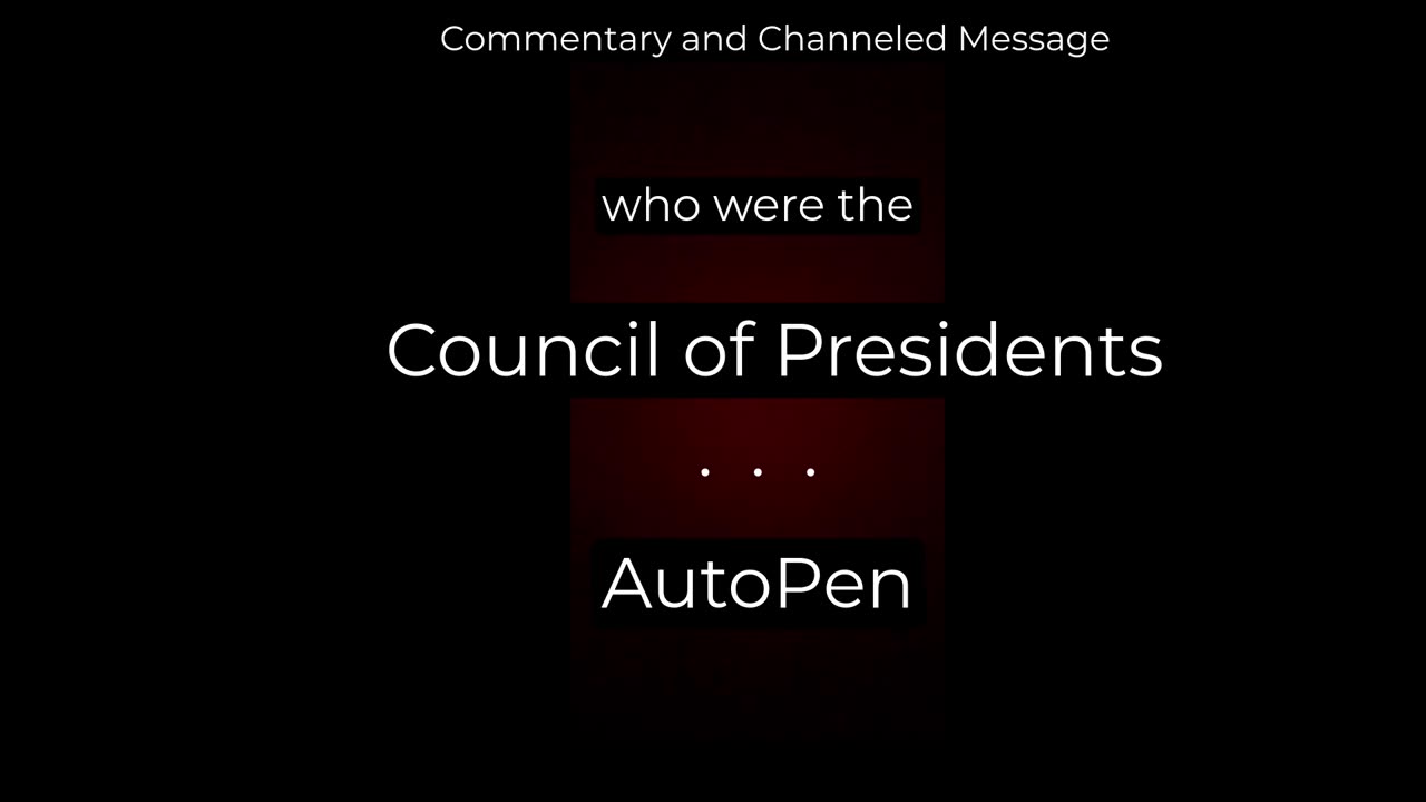 NAMES - - Who Was Running the Country