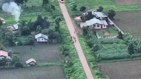 🔥🏘️ Myanmar War | Junta and PNO Troops Destroy Village in Eastern Pekhon | RCF