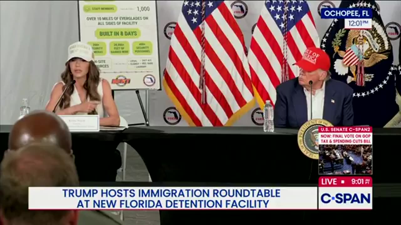 Kristi Noem Says Cannibalistic Illegal Alien Began Eating Himself During Transport