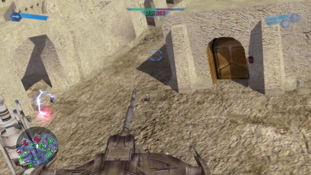 SWBF 2004: Instant Action Tatooine: Mos Eisley CIS Gameplay