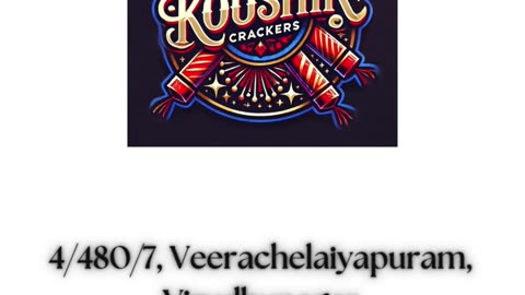 Celebrate Loud, Bright & Safe – Koushik Crackers' Ultimate Fireworks Collection