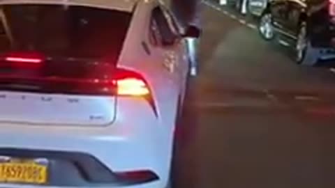 Keanu Reeves exits his Broadway play in NYC, gets into his vehicle, then a crazed fan...