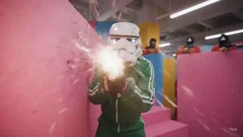 Los Stormtroopers escapan de los juegos! #stormtroopers #juegosdelcalamar #SquidGame