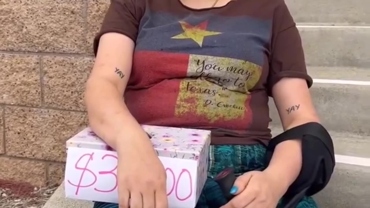 Millionaire blessed disabled girl with $30,000 and made us cry!.hd