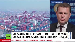 'Sanctions made Russia stronger, Northern Sea Route is proof' — Minister Chekunkov | SPIEF 2025