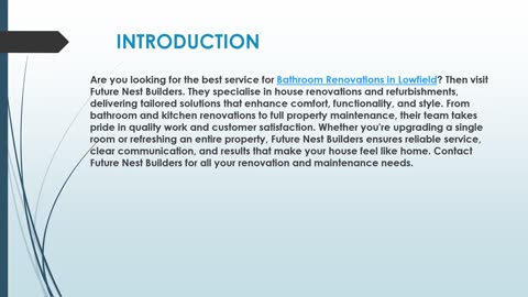 Best Bathroom Renovations in Lowfield